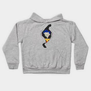 Rolf warping reality Kids Hoodie